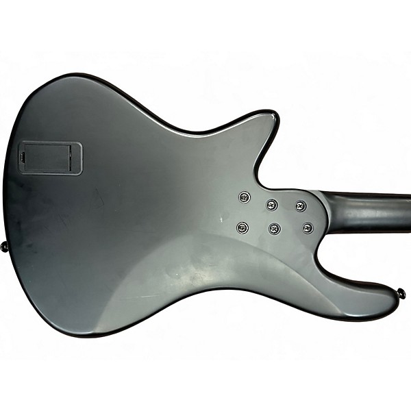 Used Schecter Guitar Research STEALTH-4 Flat Black Electric Bass Guitar
