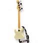 Used Fender Jazz Bass Antique White Electric Bass Guitar