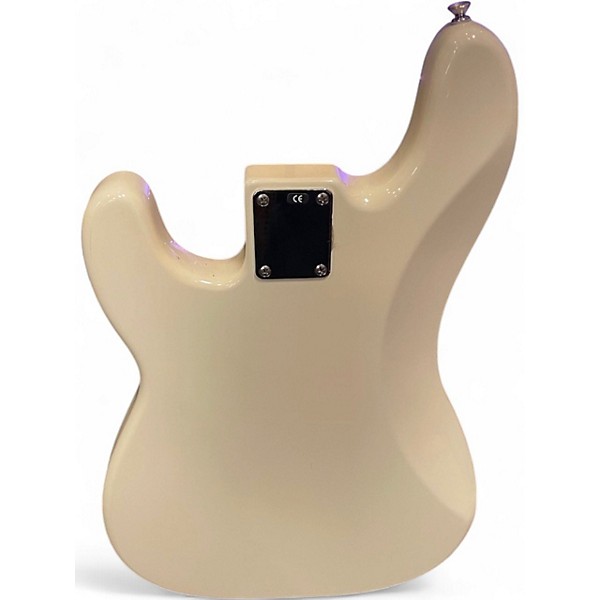 Used Fender Player Precision Bass Olympic White Electric Bass Guitar