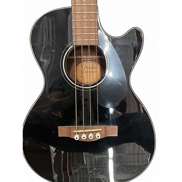 Used Fender CD60SCE BLACK Acoustic Bass Guitar