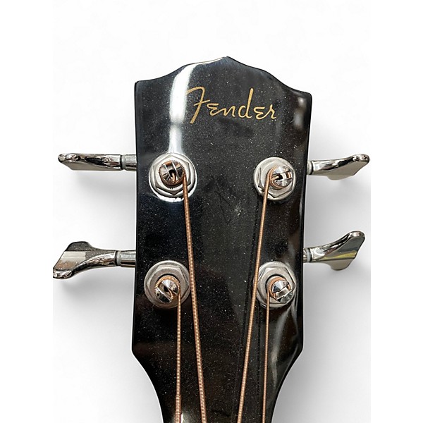 Used Fender CD60SCE BLACK Acoustic Bass Guitar