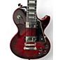 Used Epiphone LES PAUL CUSTOM WIDOW Candy Red Burst Solid Body Electric Guitar