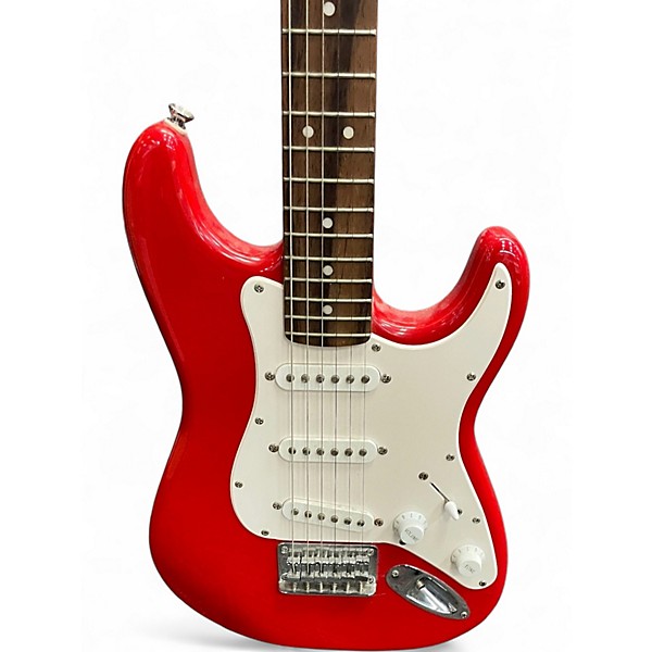 Used Squier Mini Affinity Stratocaster Red Electric Guitar