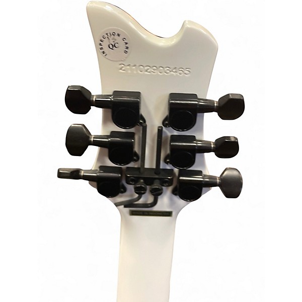 Used Kramer Assault White Solid Body Electric Guitar