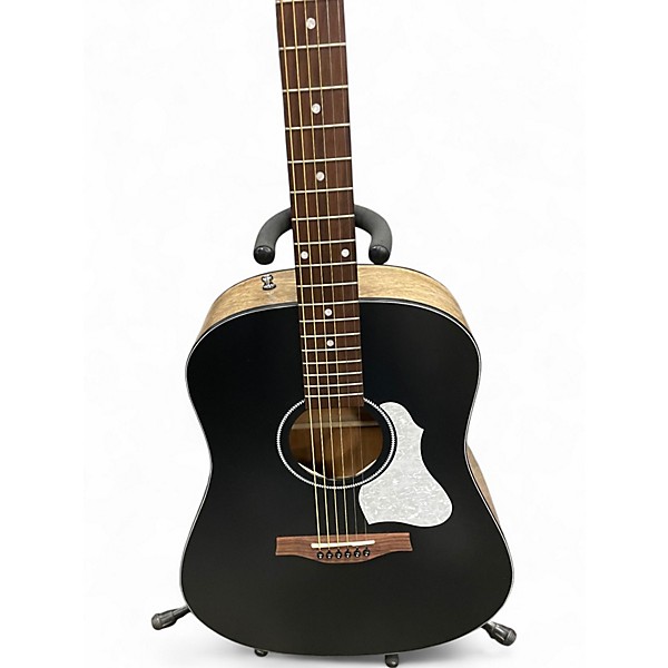 Used Seagull S6 CLASSIC A/E Black Acoustic Guitar