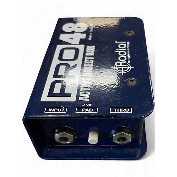 Used Radial Engineering pro48 active direct box Audio Converter