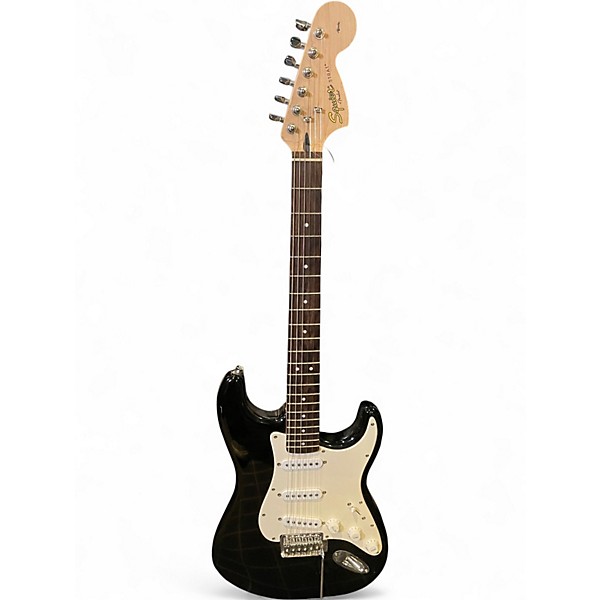 Used Fender Affinity Stratocaster Black Solid Body Electric Guitar