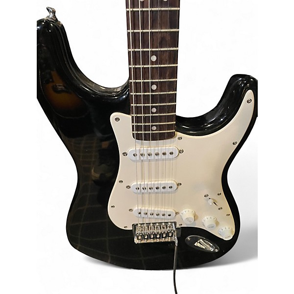 Used Fender Affinity Stratocaster Black Solid Body Electric Guitar