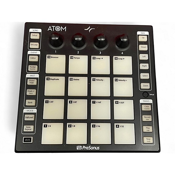 Used PreSonus ATOM MIDI Controller