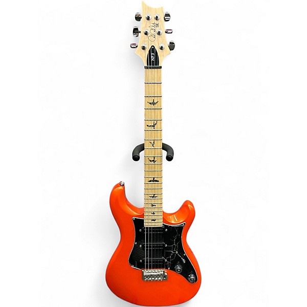 Used PRS NF3 Orange Solid Body Electric Guitar