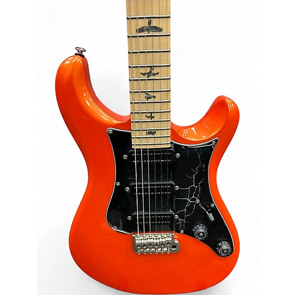 Used PRS NF3 Orange Solid Body Electric Guitar