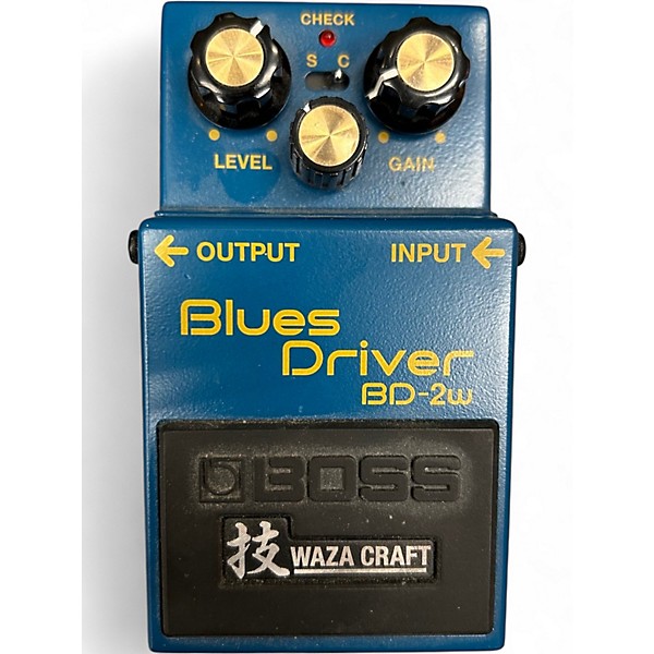 Used BOSS BD2W Blues Driver Waza Craft Effect Pedal