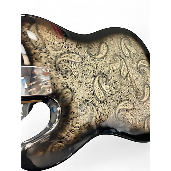 Used Tokai AT132BP Paisley Telecaster Black Paisley Solid Body Electric Guitar