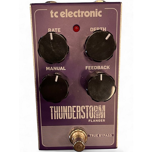 Used TC Electronic Thunderstorm Flanger Effect Pedal