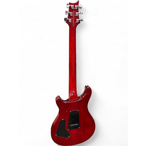 Used PRS SE Custom 24 Cherry Sunburst Solid Body Electric Guitar