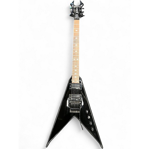 Used B.C. Rich JRV Edge Black Solid Body Electric Guitar