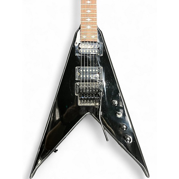 Used B.C. Rich JRV Edge Black Solid Body Electric Guitar