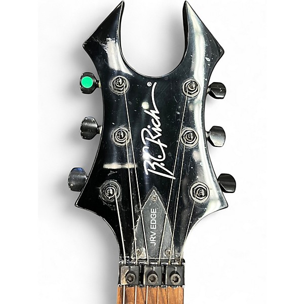 Used B.C. Rich JRV Edge Black Solid Body Electric Guitar