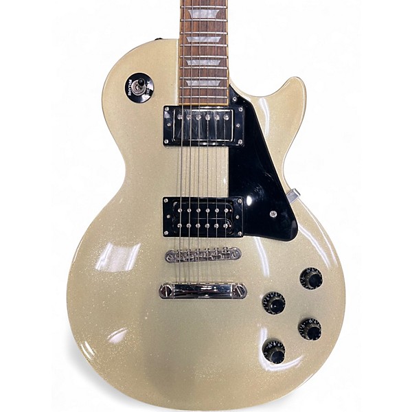 Used Epiphone Tommy Thayer Spaceman Les Paul Standard Silver Sparkle Solid Body Electric Guitar