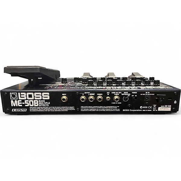 Used BOSS ME50B Bass Multi Bass Effect Pedal