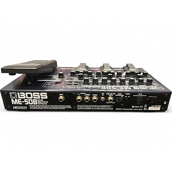 Used BOSS ME50B Bass Multi Bass Effect Pedal