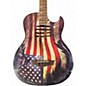 Used Dean Mako Glory USA FLAG GRAPHIC Acoustic Bass Guitar