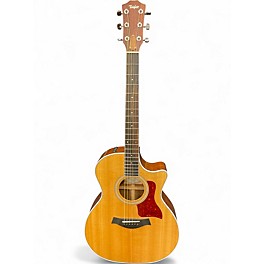 Used 2014 Taylor 414CE Natural Acoustic Electric Guitar