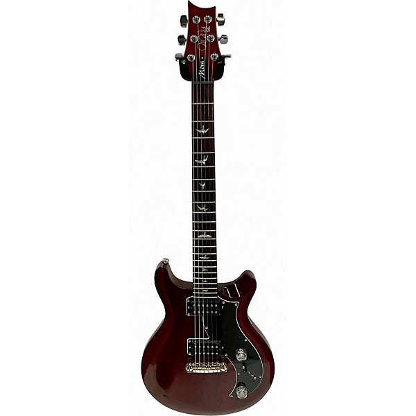 Used PRS Mira SE Burgundy Solid Body Electric Guitar