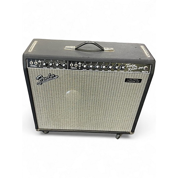 Used Fender Twin Reverb 65' Twin Custom 15 Tube Guitar Combo Amp