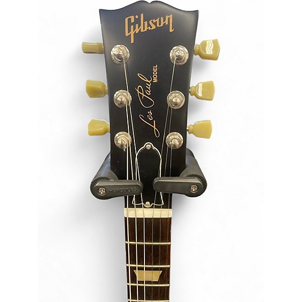 Used 2011 Gibson Les Paul 60s Tribute Black Solid Body Electric Guitar