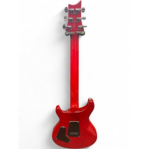 Used PRS SE Custom 24 Charcoal Cherry Burst Solid Body Electric Guitar