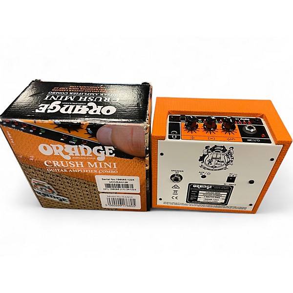 Used Orange Amplifiers CRUSH MINI Battery Powered Amp