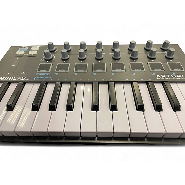 Used Arturia Minilab MKII MIDI Controller