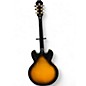 Used Epiphone Dot Deluxe Flametop Vintage Sunburst Hollow Body Electric Guitar