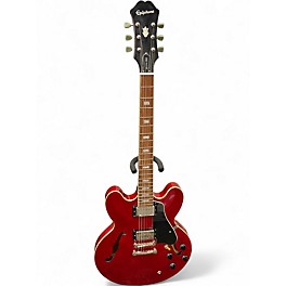 Used Epiphone ES335 Pro CHERRY Hollow Body Electric Guitar