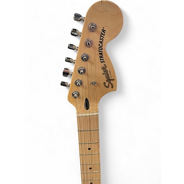 Used Squier Stratocaster HSS BLUE Solid Body Electric Guitar