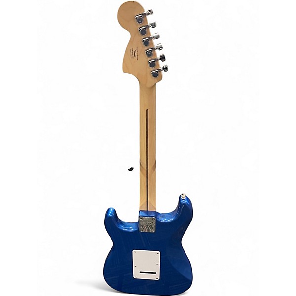 Used Squier Stratocaster HSS BLUE Solid Body Electric Guitar