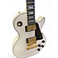 Used Gibson Les Paul Custom White Solid Body Electric Guitar