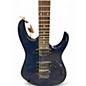 Used 2001 Ibanez RG220B Blue Solid Body Electric Guitar