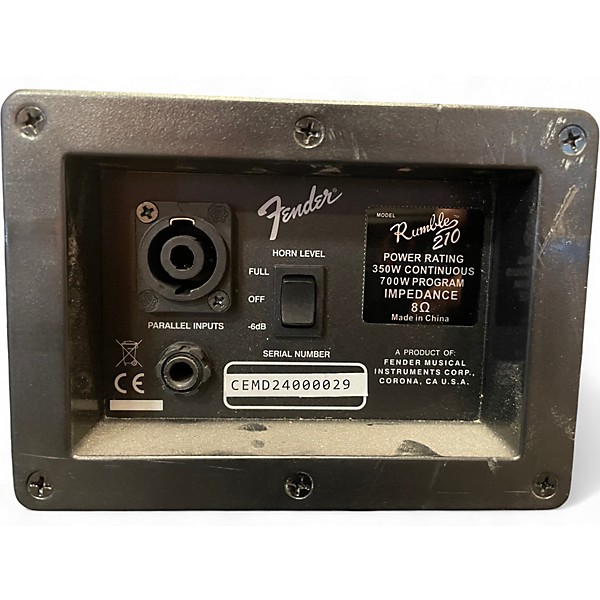 Used Fender Rumble 210 Bass Cabinet
