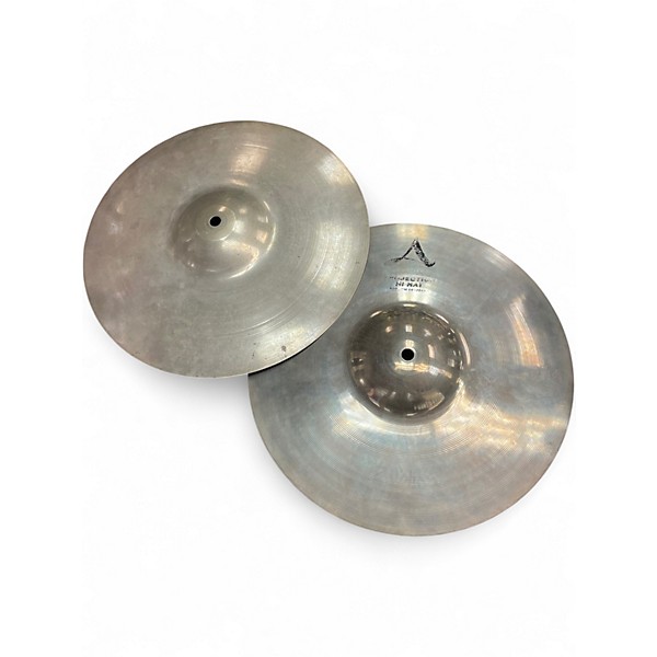 Used Zildjian 14in A CUSTOM PROJECTION HIHAT PAIR Cymbal