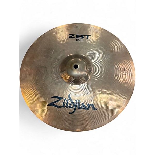 Used Zildjian 14in ZBT Hi Hat Pair Cymbal