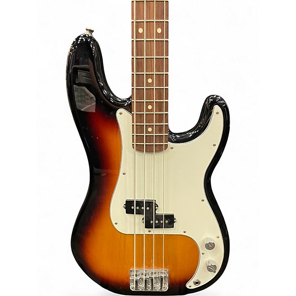 Used Fender Standard Precision Bass 2 Color Sunburst Electric Bass Guitar