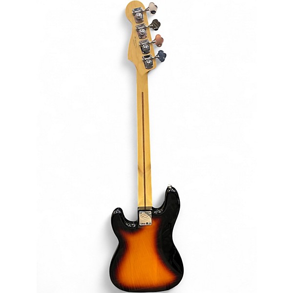 Used Fender Standard Precision Bass 2 Color Sunburst Electric Bass Guitar