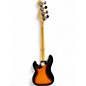 Used Fender Standard Precision Bass 2 Color Sunburst Electric Bass Guitar