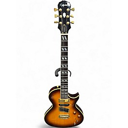 Used Epiphone Nighthawk Custom Reissue 3 Color Sunburst Solid Body Electric Guitar