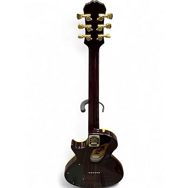 Used Epiphone Nighthawk Custom Reissue 3 Color Sunburst Solid Body Electric Guitar