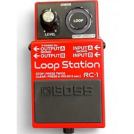 Used BOSS RC1 Loop Station Pedal