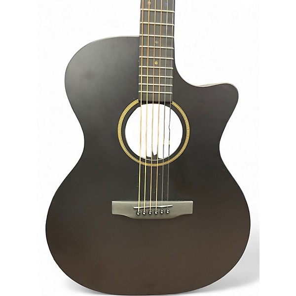 Used Martin X SERIES Black Acoustic Electric Guitar