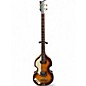 Used Hofner 500/1 Contemporary Left Handed Sunburst Electric Bass Guitar thumbnail
